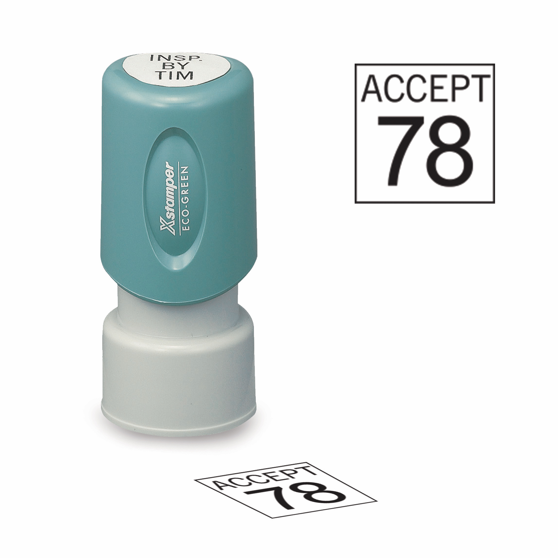 Circle Inspection Stamps- X-Stamper